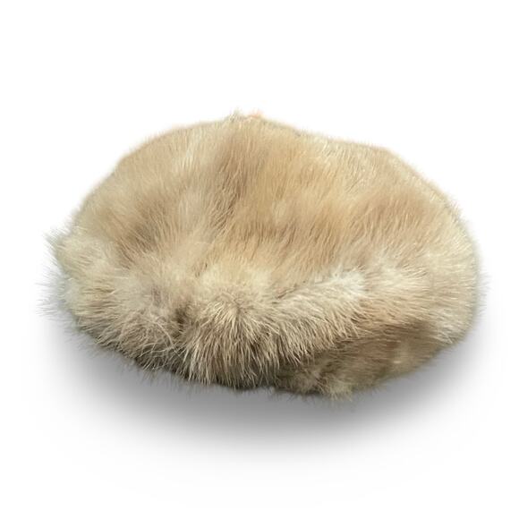 Bloomingdales ILGWU Union Made Vtg 1960s Blonde Fur Cossack Hat Zhivago Glam main image 5